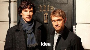 Sherlock Holmes is an example of the idea story model.