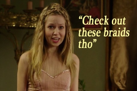 I still can't remember this character's real name because Lily calls her Peaseblossom, and that's just way funnier.