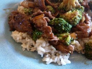 Double check your sauces, but a lot of Asian food is gluten free. Try this Beef & Broccoli.